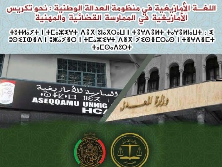 آليــات لتكريـس الأمازيغية  في الممارســة القضائيــة
