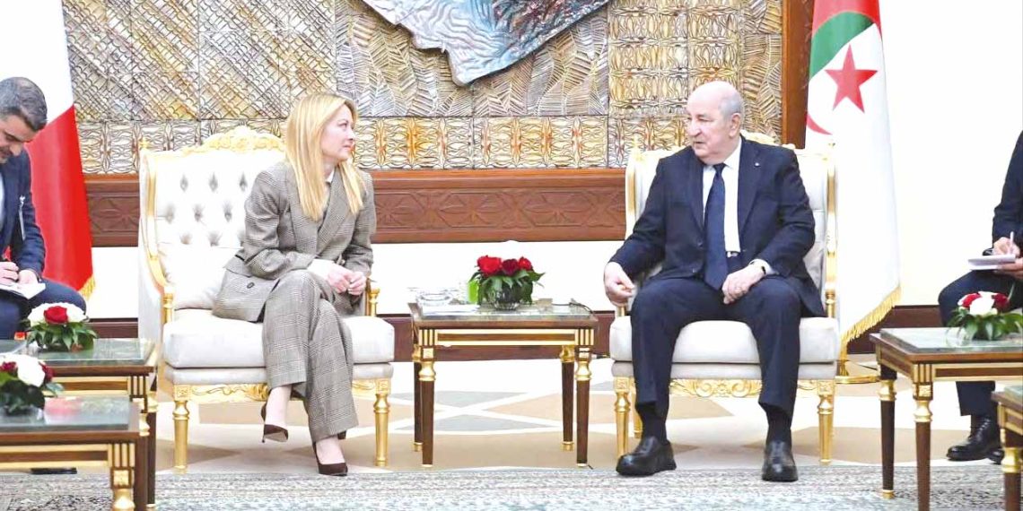 الجزائر شريك استراتيجي وموثوق لإيطاليا وأوروبا