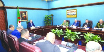 رئيس الجمهورية يترأس اجتماعا للمجلس الأعلى للأمن