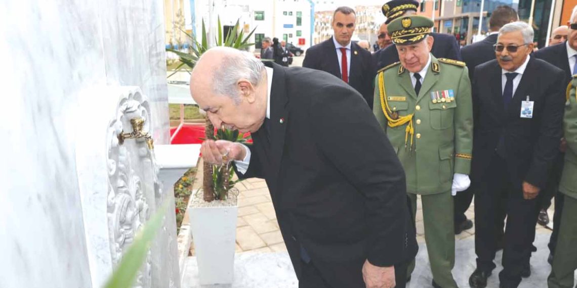 استراتيجية استباقية لتأمـين المـاء الشروب وتحصين الأمــن الغذائـي