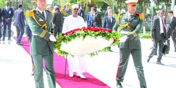 الرئيس التشادي يترحم على أرواح شهداء الثورة التحريرية