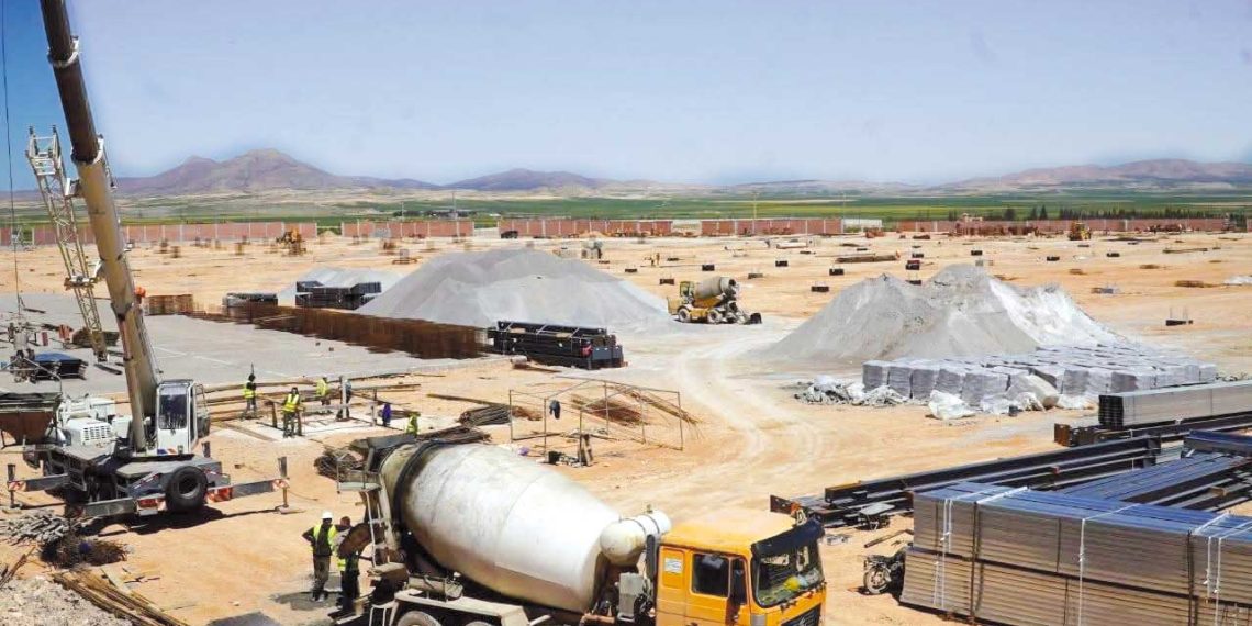 باتنـة.. تقدّم كبـير في إنجاز مصنع “صكون” الجزائر