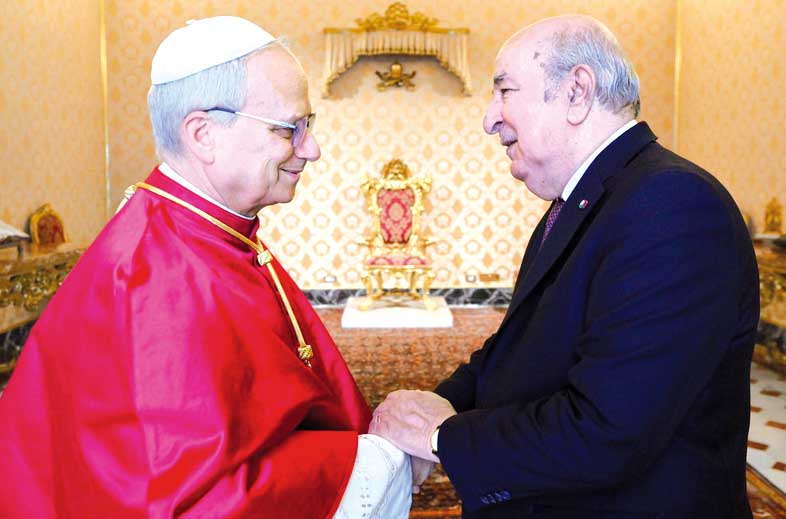 الجزائر-الفاتيكان.. شراكة في خدمة الأمن و السّلام العالمي