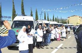 البيـــــض.. قافلـــــــة لتجسيـــــــد الرعايـــــــــــــــة المتخصّصــــــــــــــــــة