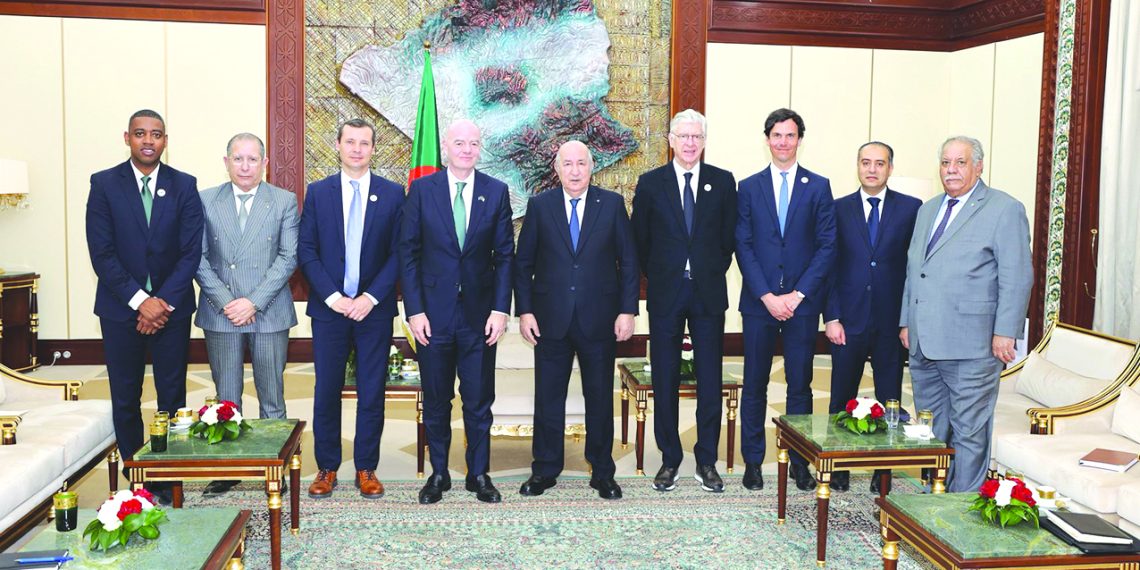 دور بارز للرّئيـس تبـون في تطويـر كرة القدم