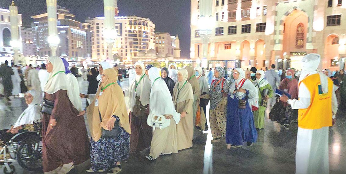 أجواء روحانية مميّزة استعدادا للتوجّه إلى مكّة المكرّمة