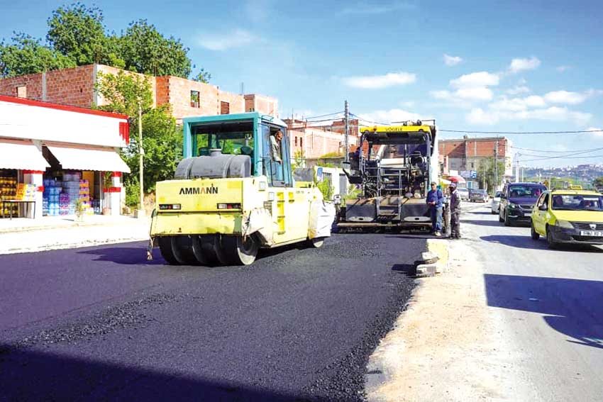 سكيكدة.. طرقات جديدة لتحسين انسيابية المرور
