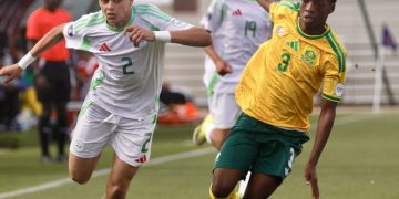 المنتخب الوطني يفوز على نظيره الجنوب إفريقي