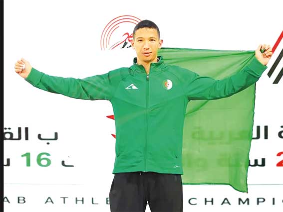 الجزائر تحرز 3 ميداليات منها ذهبيتان