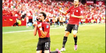 «الفراعنة» يعانقـون الفــوز ويتصـــدّرون مجموعتهم
