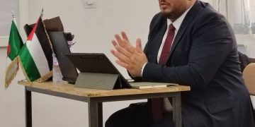 حصــول الباحــث لــؤي كنعــان  علـى درجة الماســتر بتقديـر ممتــاز