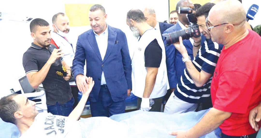 الرئيس حريص على التكفل بالمتضررين والوقوف معهم