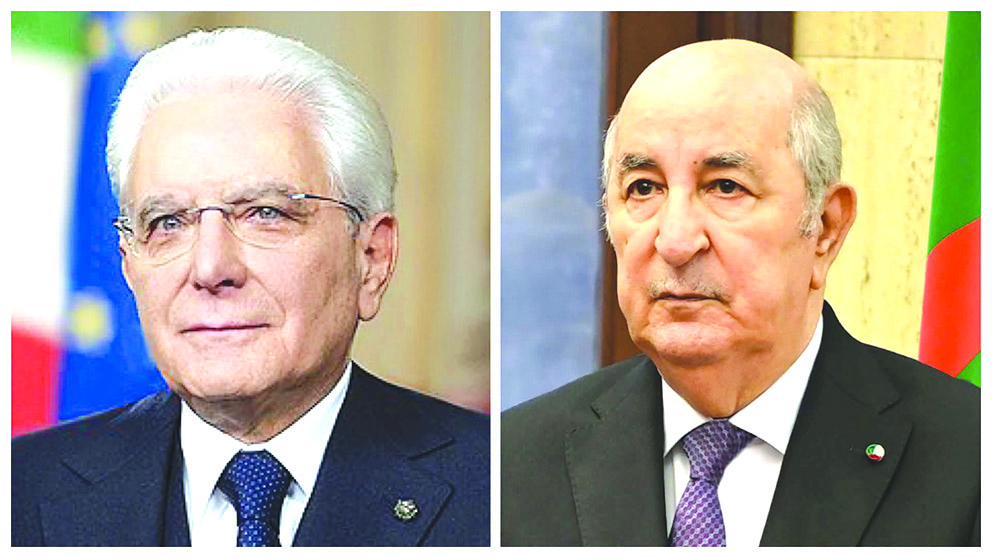 إيطاليا تقف إلى جانب الشعب الجزائري في هذه المحنة