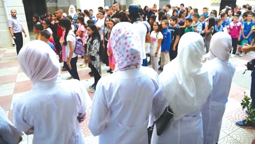 مسابقـة توظيف الأساتذة تمّت على أساس الشهادات