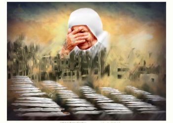 القصة بين التهاني والعزاء