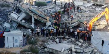 فاجعـة في غزّة إثــر انهيـار مبنى متضــرّر مــن حرب الإبادة