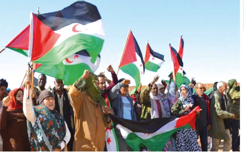 مطالب بإيجاد آليـات تمكـّن الصّحراويّين مـن حقّهـم فـي تقريـر المصــير