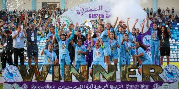 فتيات أولمبيك أقبو يُتوّجن بكأس السوبر