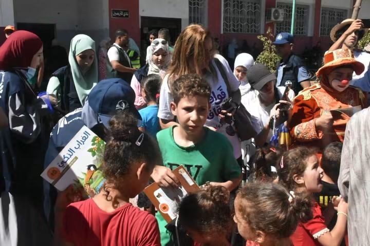 الفـن يـزرع الأمـل في نفـوس الأطفـال