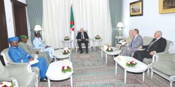 رئيس الجمهورية يستقبل وزير الدفاع الوطني النيجري